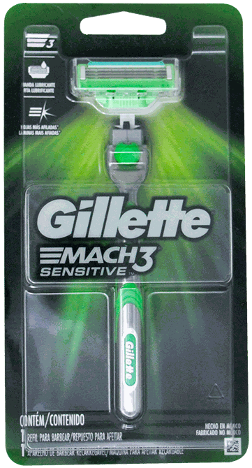 Gillette M3 Sensitive Rasurad 1 Up1 UND