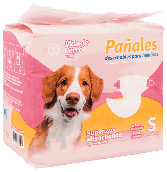 VDP PAÑAL DESECH PERRO HEMBRA 1/12 SM