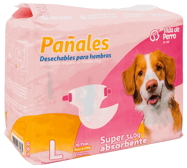 VDP PAÑAL DESECH PERRO HEMBRA 1/10 LG