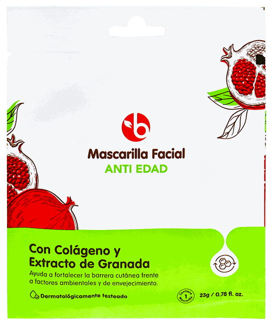Bravo Mascarilla Facial Colageno23 GR