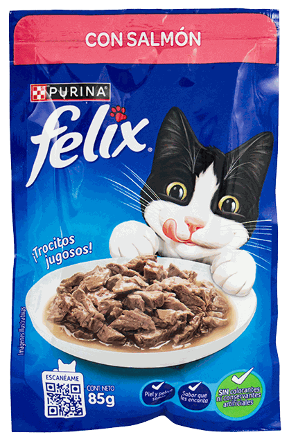 FRISKIES FELIX SALMON 24x85g