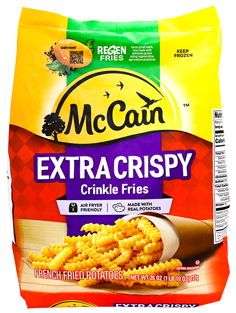 Mccain Crinkle Fries Cut Potatoes26 OZ