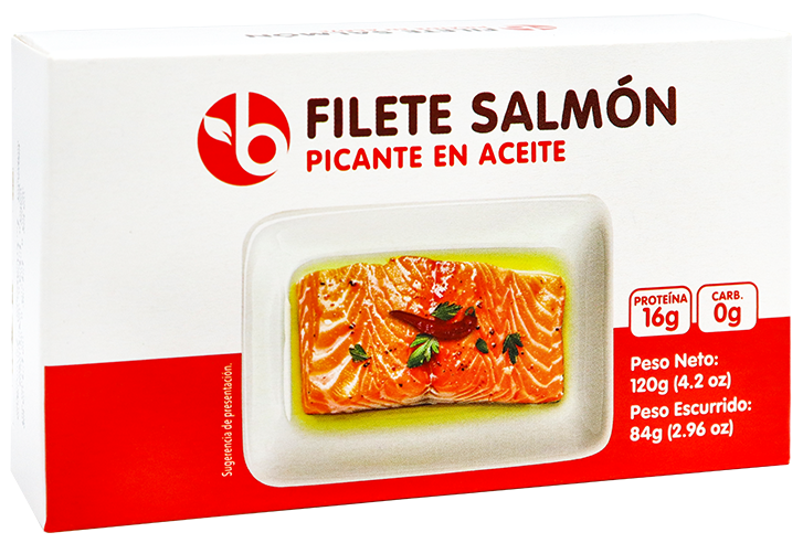 BRAVO SALMON ACEITE CHILI 120 GR