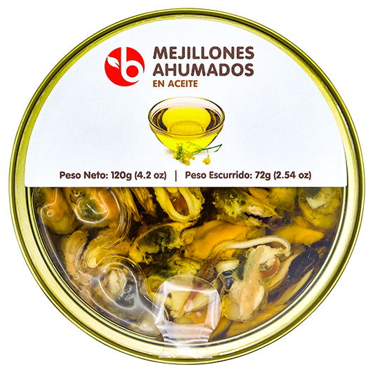 Bravo Mejillones Ahu Aceite120 GR