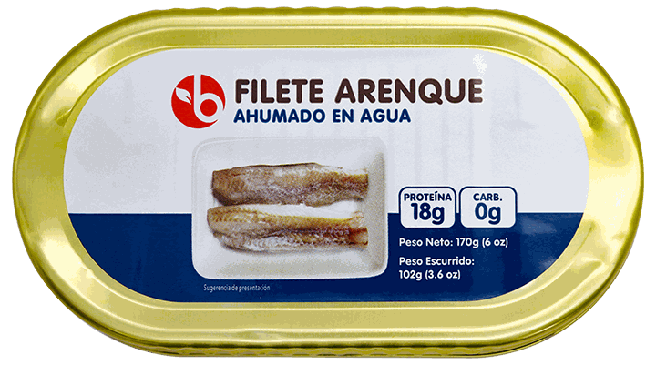 BRAVO FILETE ARENQUE AHU AGUA 170 GR