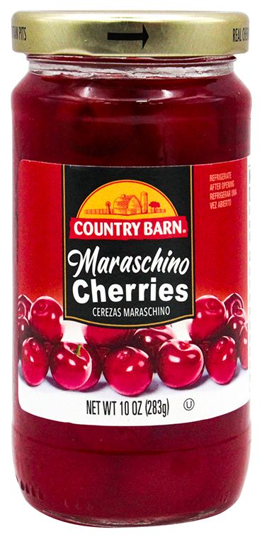 Country Barn Marraschino Cherries10 OZ
