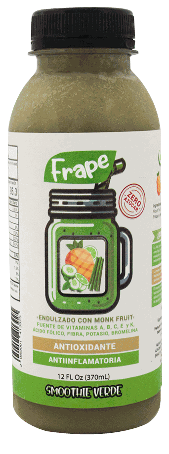 FRAPE SMOOTHIE MIX VERDE 12 OZ