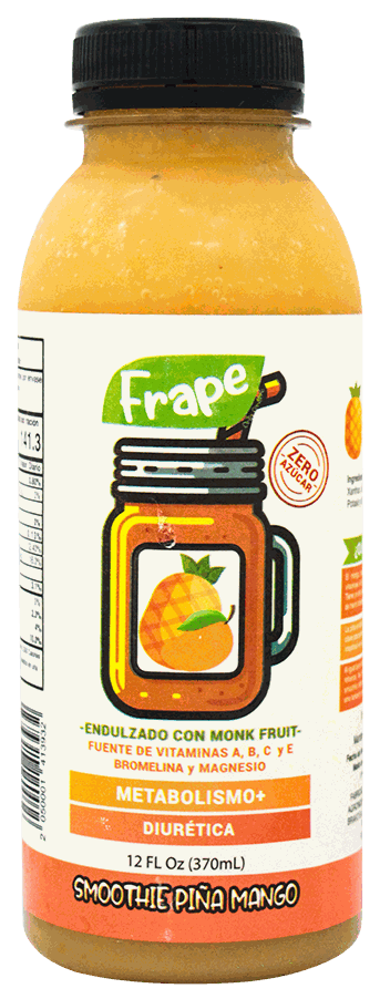 FRAPE SMOOTHIE MANGO PIÑA 12 OZ