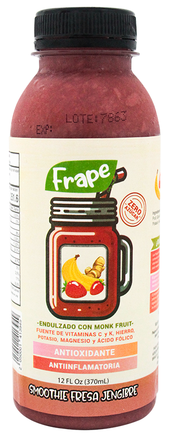 FRAPE SMOOTHIE FRESA BANANA JENG 12 OZ