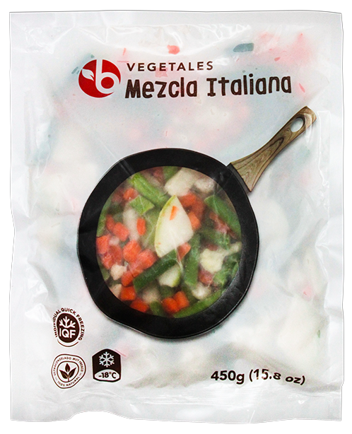 BRAVO MIX ITALIANO VEGETALES CONG 450 GR
