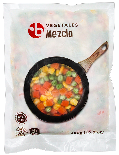BRAVO MIX VEGETALES CONG 450 GR