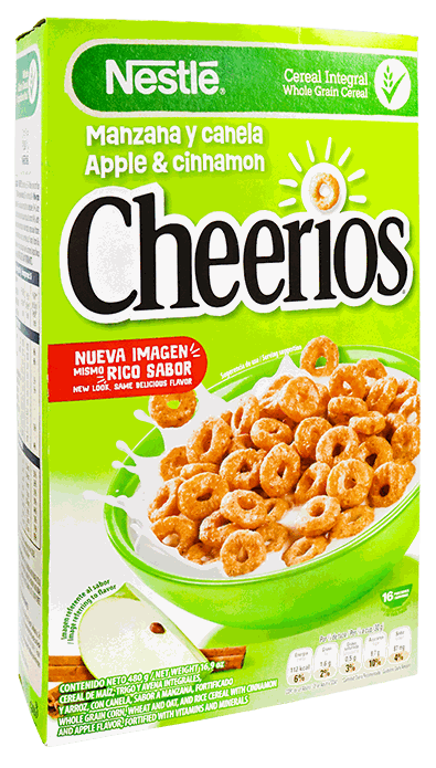 NESTLE CEREAL CHERRIOS MANZ CANELA 480GR