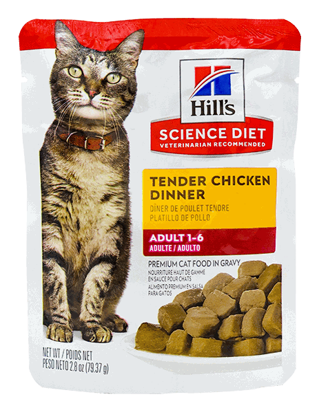 HILLS FELINE CHICKEN ADULT 24X2.8 OZ