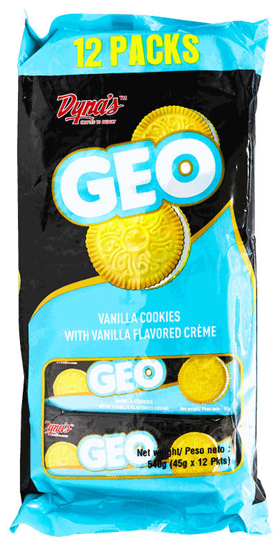 GEO GALLETAS SANDWICH VAINILLA 540 GR