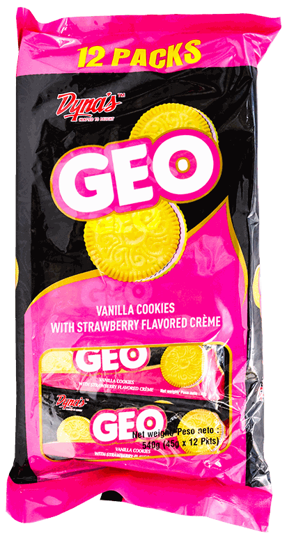 GEO GALLETAS SANDWICH FRESA 540 GR