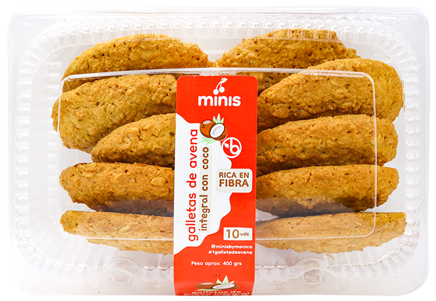 Sweet Minis Galleta Avena Coco10 UND
