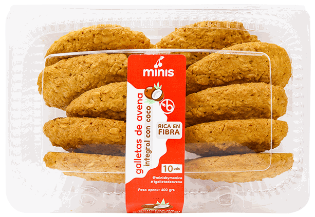 SWEET MINIS GALLETA AVENA/COCO