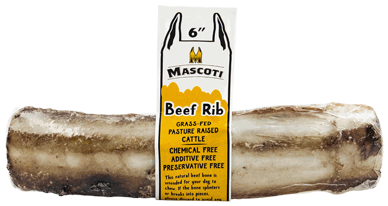 MASCOTI RIB BONE 6IN X 1
