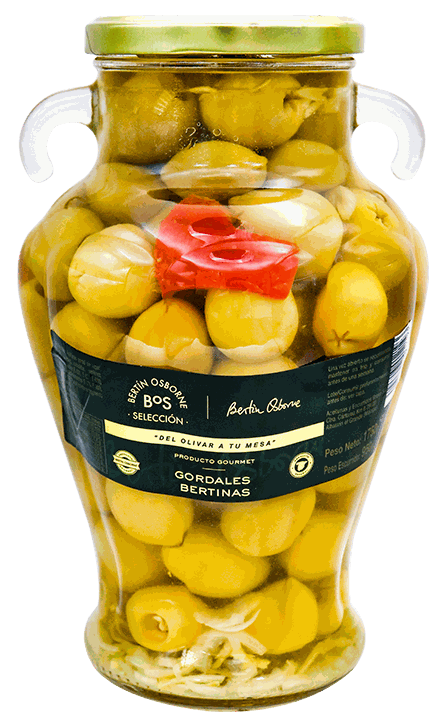 BOS ACEITUNAS BERTINAS SIN HUESOS 950 GR