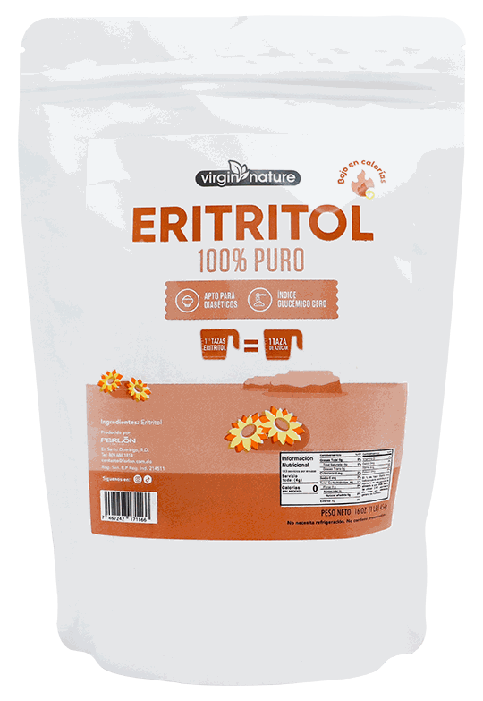 VIRGIN NATURE ERYTHRITOL 16OZ