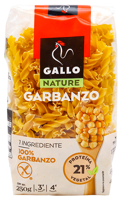 GALLO ESPIRALES GARBANZO 250G
