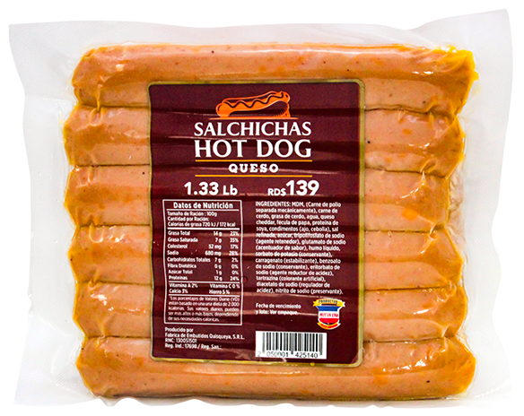 Nueva Era Hot Dog Queso8 UND