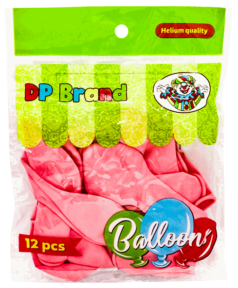 H QUALITY GLOBOS ROSADO #9