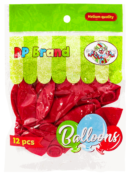 H QUALITY GLOBOS ROJO #9