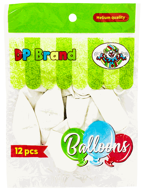 H QUALITY GLOBOS BLANCOS #9