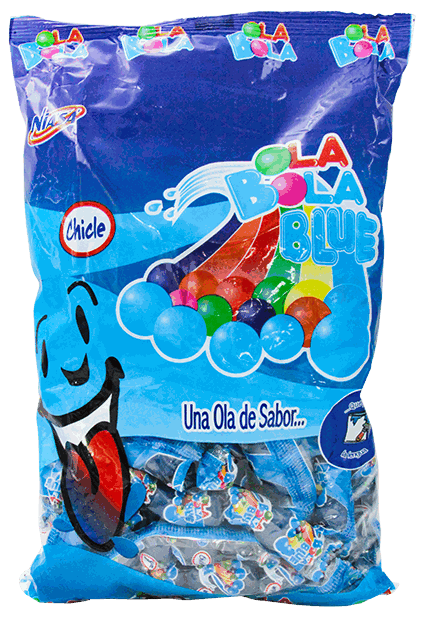 CHICLE OLA BOLA AZUL 15.86 GR
