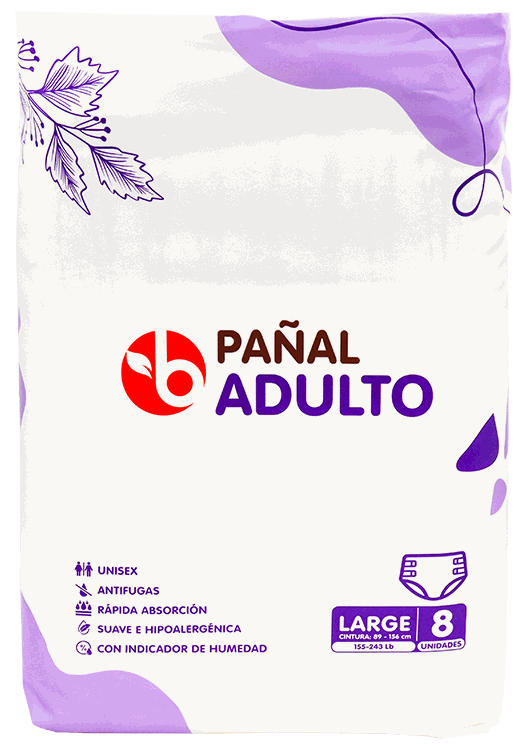 Bravo Pañal Adulto Talla L8 UND