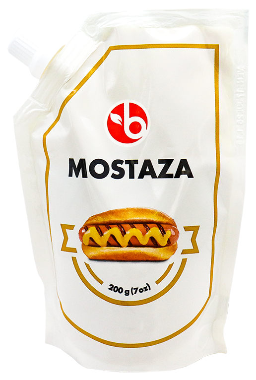 BRAVO MOSTAZA DOYPACK 7OZ