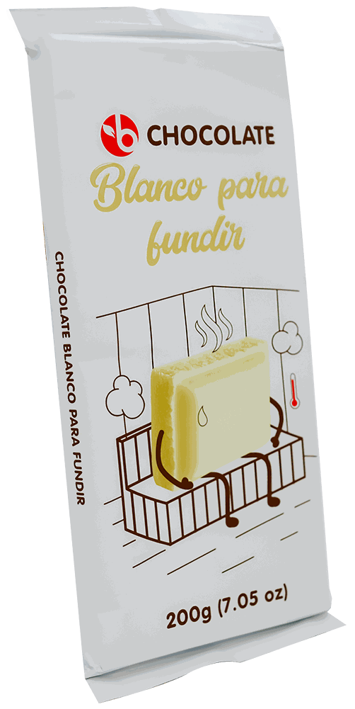 BRAVO CHOCOLATE BLANCO FUNDIR 200 GR