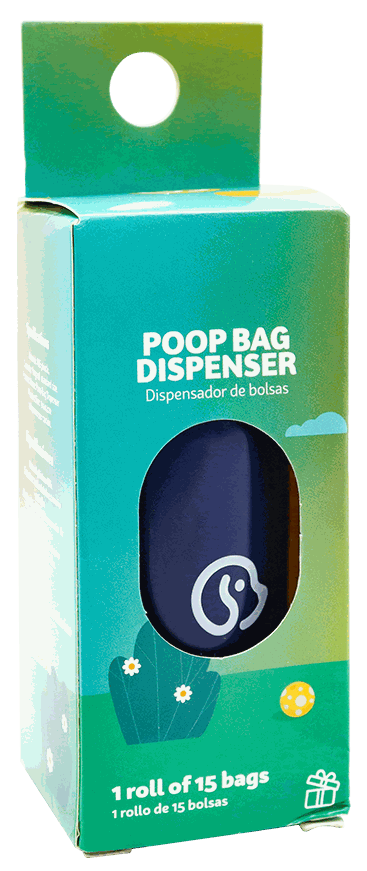 VDP DOG POOP BAG DISPENSER 9*4*4 SURT