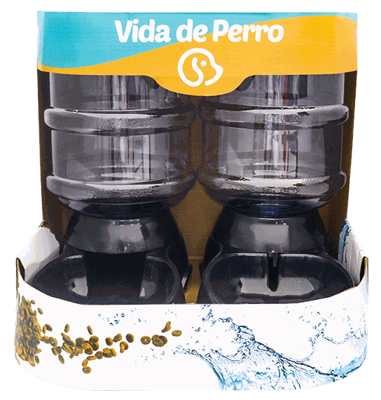 VDP SET 2 WATER AND FOOD, BLACK