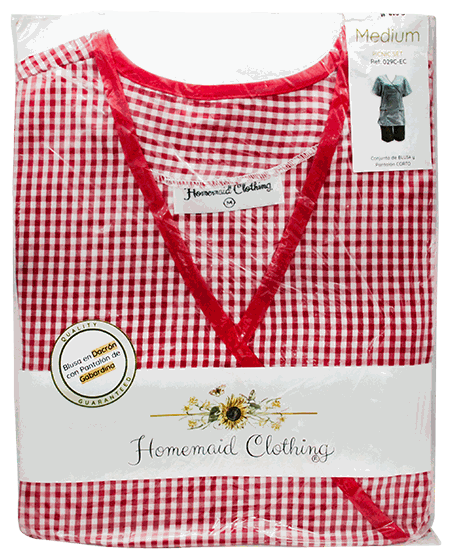 UNIFORMES HOMETMAID PICNIC SHORT 019 M
