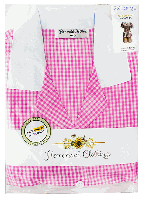 UNIFORMES HOMETMAID PANT SHORT 018 2XL