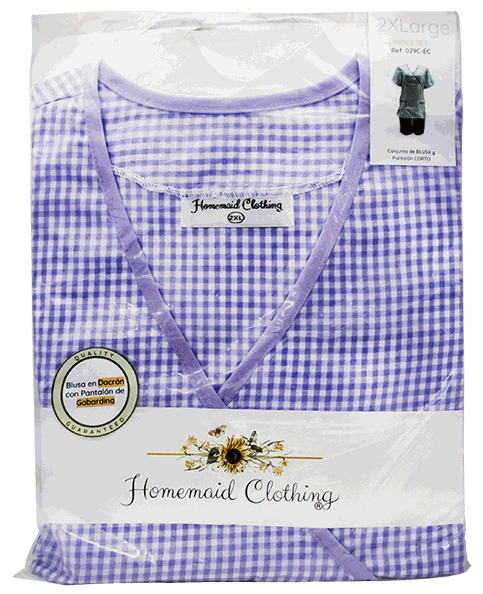 UNIFORMES HOMETMAID PICNIC SHORT019 2XL