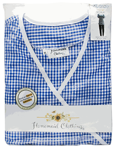 UNIFORMES HOMETMAID PICNIC LONG 04 XL