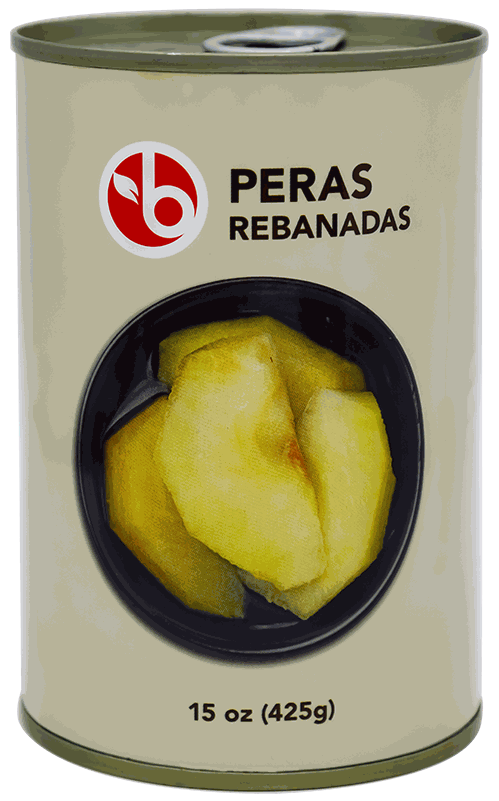BRAVO PERA EN SLICES 15 OZ