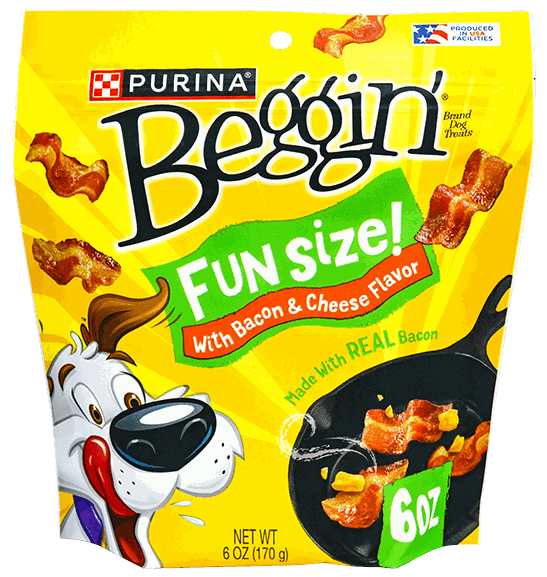 PURINA BEGGINS FUN SIZE BCN & CHEESE 6X6