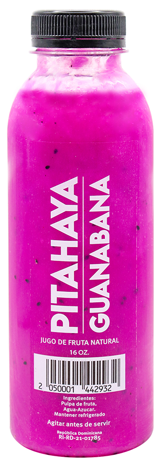Jugo Pitahaya Guanabana16 OZ