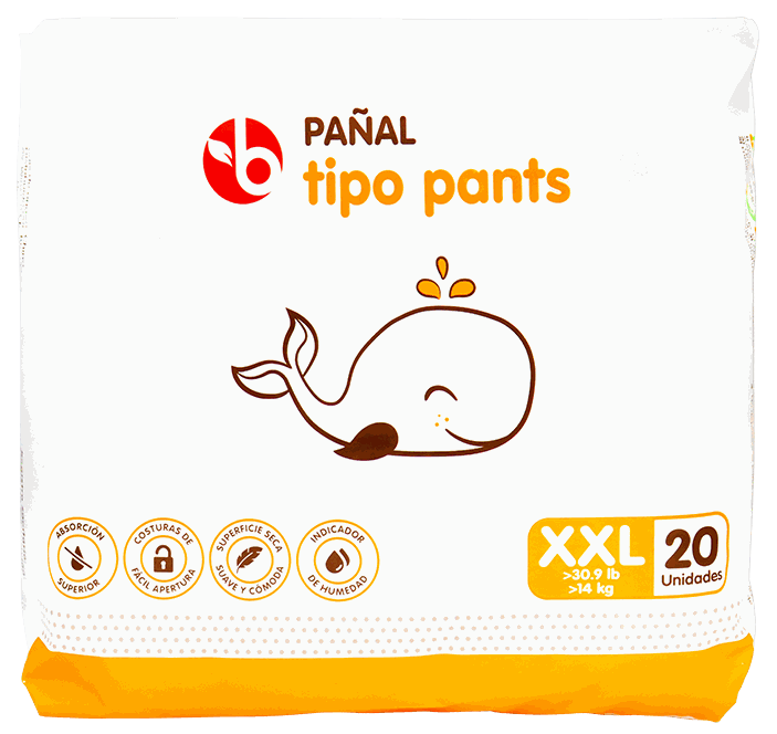 BRAVO PAÑAL TIPO PANTS XXL 20/1