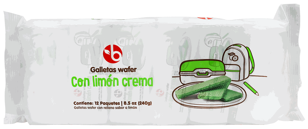 BRAVO WAFER LIMON 240 GR