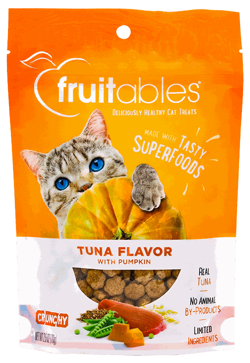 FRUITABLES TREAT CAT TUNA/PMPKN 2.5OZ