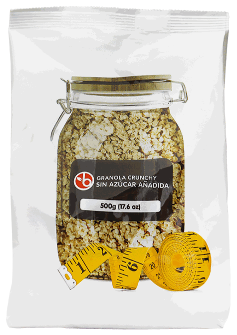 BRAVO GRANOLA CRUNCHY S/AZUCAR 500 GR