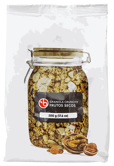 BRAVO GRANOLA CRUNCHY FRUTOS SECO 500 GR