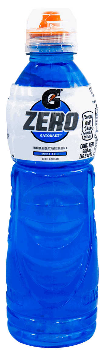 GATORADE ZERO BERRY BLUE 500 ML