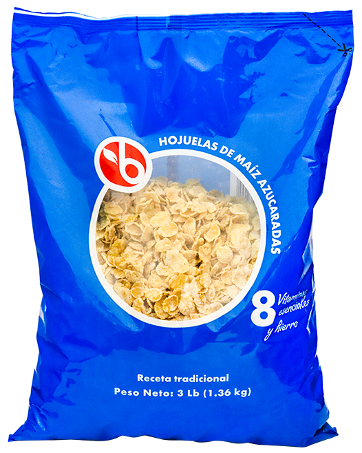 BRAVO CEREAL FROSTED FLAKES 3 LB