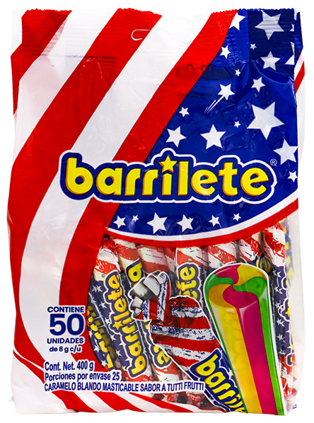 Barrilete 50 Und400 GR